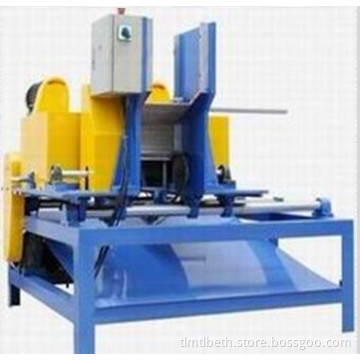 Automatic deburring machine for heating element